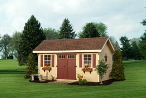 custom storage shed building by PineTree Woodworks 12