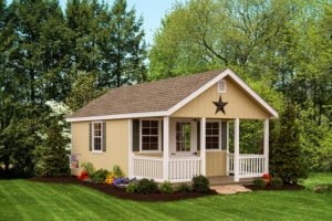 custom storage shed building by PineTree Woodworks 13