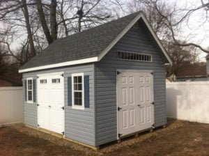 custom storage shed building by PineTree Woodworks 15